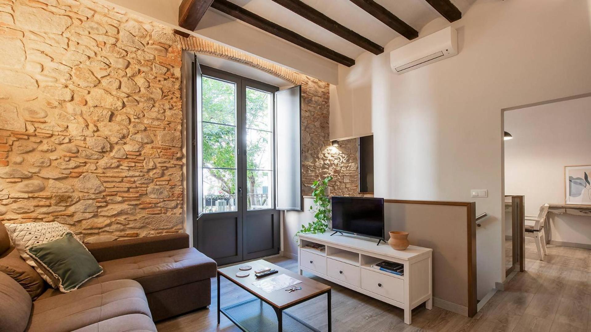 Old Town Duplex With Character Daire Girona Dış mekan fotoğraf