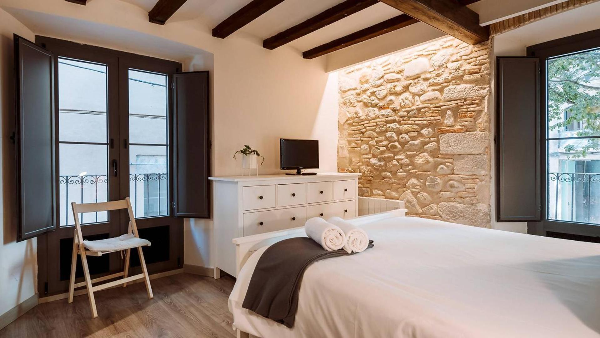 Old Town Duplex With Character Daire Girona Dış mekan fotoğraf
